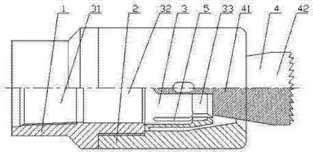 一种井下工具丢手接头pdf(图1)